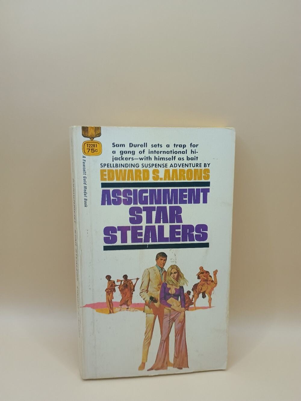 Sam Durell - Assignment: Star Stealers by Edward S. Aarons - Pulp Fiction 1970